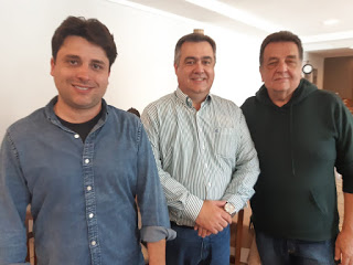 Prefeito Flávio Zan com Beto Preto